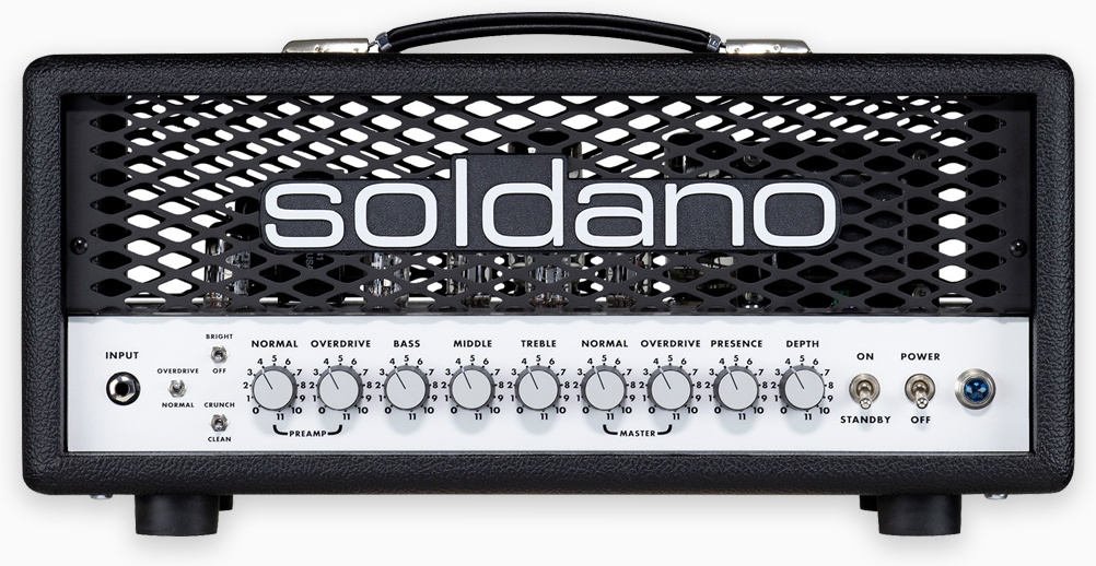 Soldano Slo 30 Super Lead Overdrive Classic 30w Head - Cabezal para guitarra eléctrica - Main picture