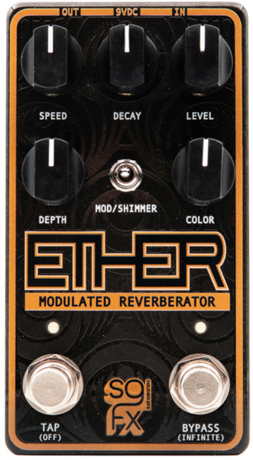 Solidgoldfx Ether Modulated Reverberator - Pedal de reverb / delay / eco - Main picture