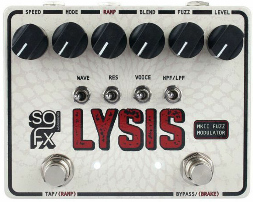 Solidgoldfx Lysis Mkii Polyphonic Octave Fuzz Modulator - Pedal de chorus / flanger / phaser / modulación / trémolo - Main picture