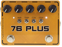 Pedal overdrive / distorsión / fuzz Solidgoldfx 76 Plus Octave Up Fuzz & Filter