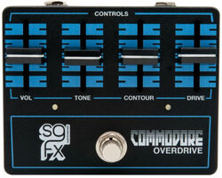 Pedal overdrive / distorsión / fuzz Solidgoldfx Commodore Overdrive