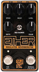 Pedal de reverb / delay / eco Solidgoldfx Ether Modulated Reverberator