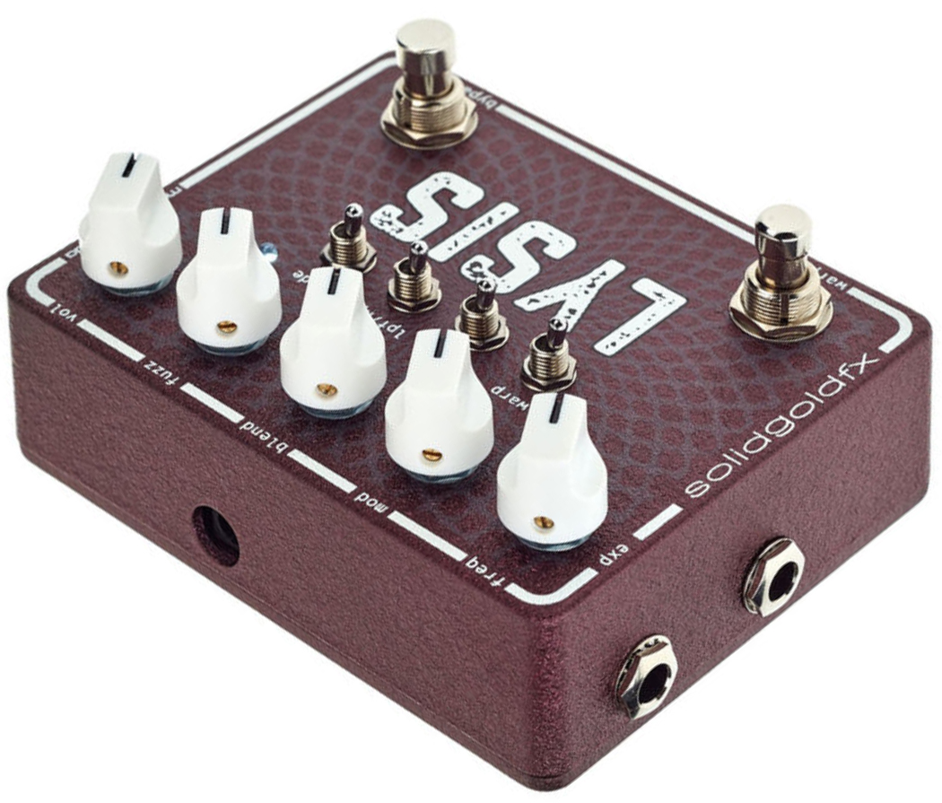 Solidgoldfx Lysis Polyphonic Octave Down Fuzz Modulator - Pedal overdrive / distorsión / fuzz - Variation 1