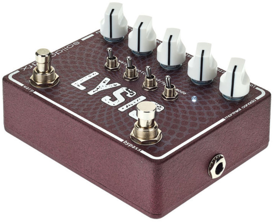 Solidgoldfx Lysis Polyphonic Octave Down Fuzz Modulator - Pedal overdrive / distorsión / fuzz - Variation 2