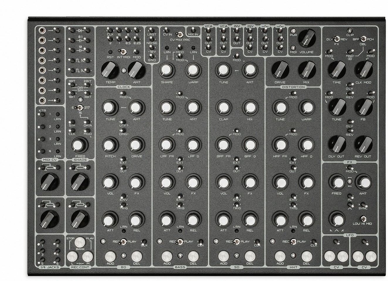 Soma Pulsar-23 Black (screw) - Caja de ritmos - Main picture
