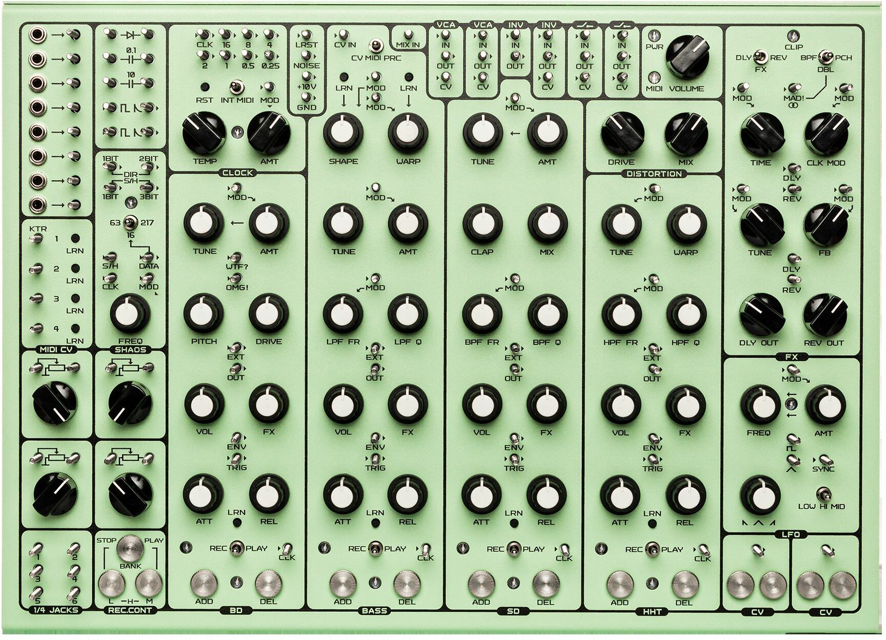 Soma Pulsar-23 Light Green (screw) - Caja de ritmos - Main picture