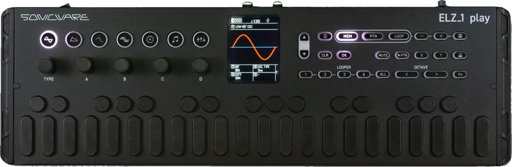 Sonicware Elz_1 Play - Black - Sintetizador - Main picture