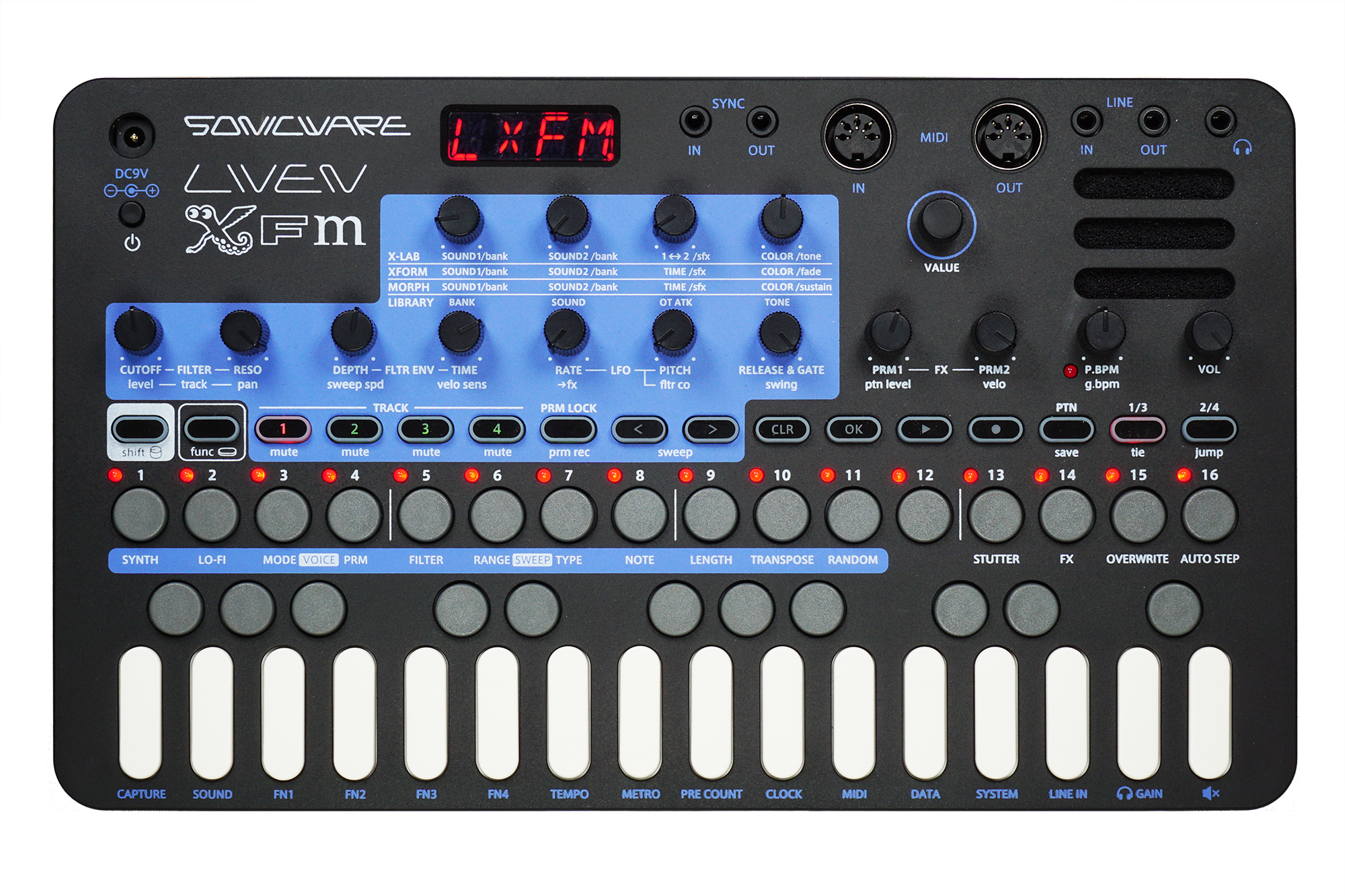 Sonicware Liven Xfm - Sampler - Variation 1