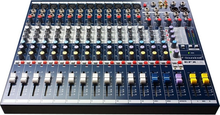 Soundcraft Efx12 - Mesa de mezcla analógica - Main picture