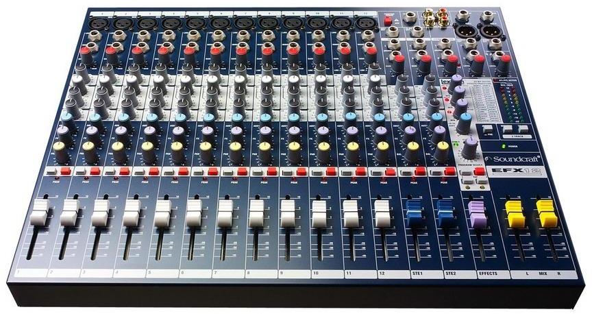 Mesa de mezcla analógica Soundcraft EFX 12