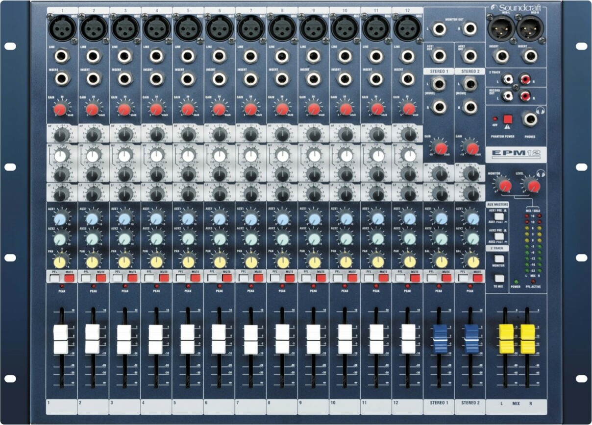 Soundcraft Epm12 - Mesa de mezcla analógica - Main picture