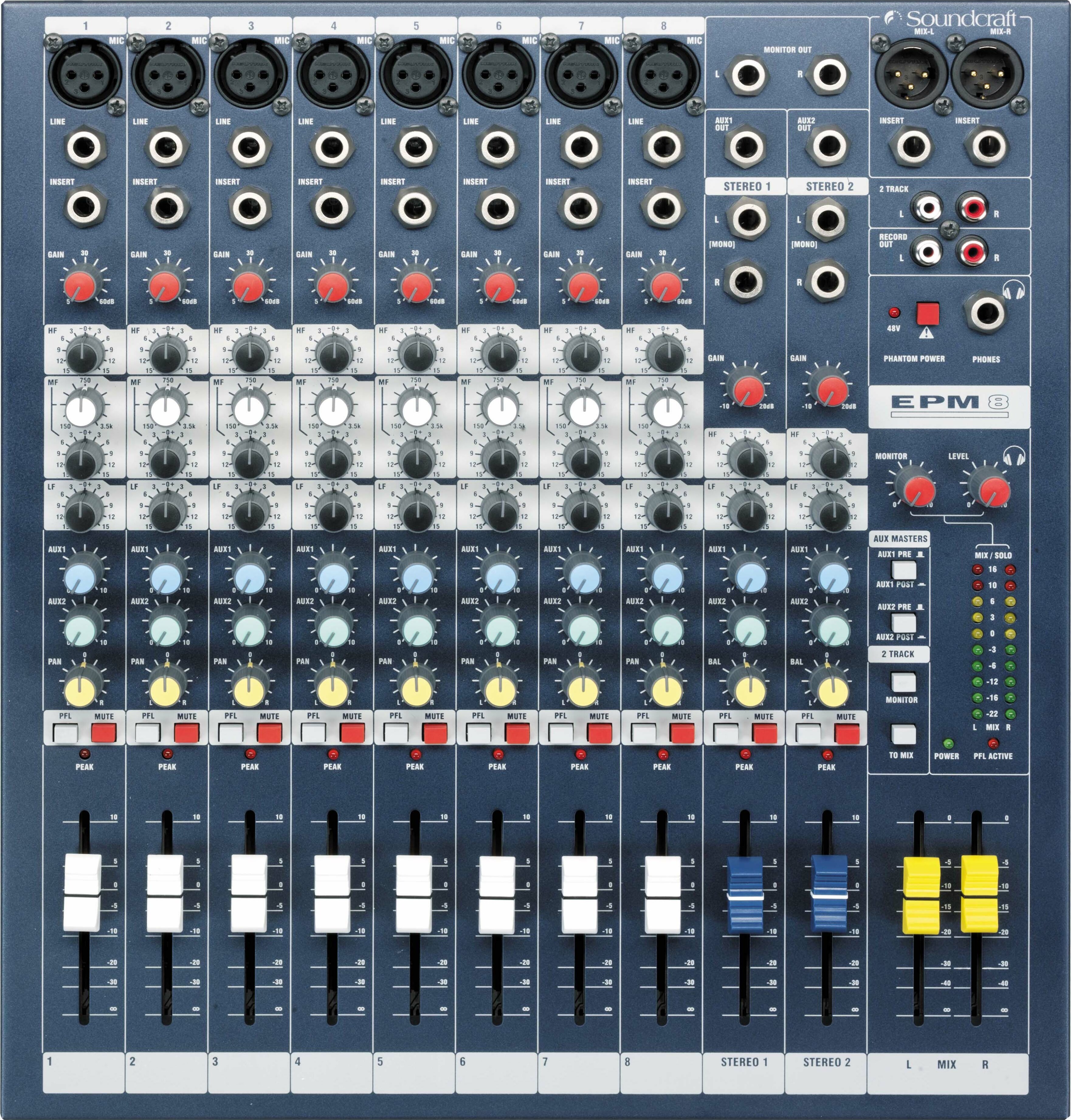 Soundcraft Epm8 - Mesa de mezcla analógica - Main picture