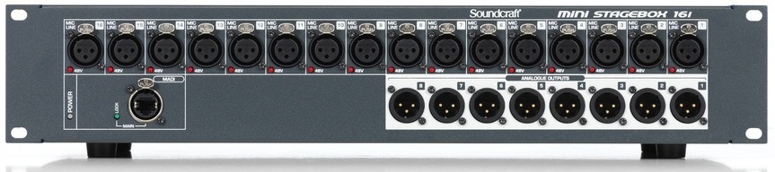 Soundcraft Msb16i, Mini Stagebox 16i - - Mesa de mezcla digital - Main picture