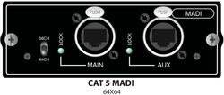 Tarjetas para mesa de mezcla  Soundcraft SI Option Card  MADI Cat5