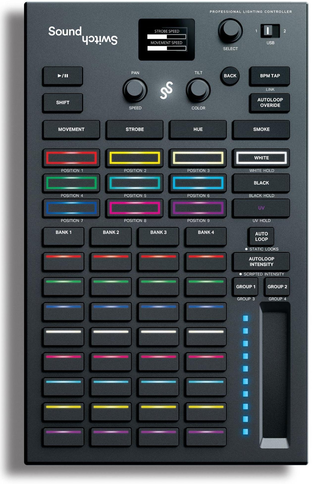 Controlador dmx Soundswitch Control One