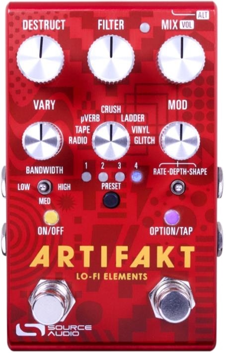 Source Audio Artifakt Lo-fi Sa280 - Pedal de chorus / flanger / phaser / modulación / trémolo - Main picture