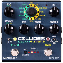 Pedal de reverb / delay / eco Source audio Collider Delay+Reverb