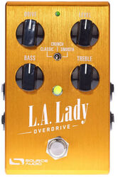 Pedal overdrive / distorsión / fuzz Source audio L.A. Lady Overdrive
