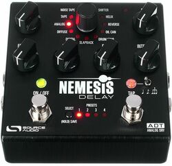 Pedal de reverb / delay / eco Source audio NEMESIS ADT DELAY