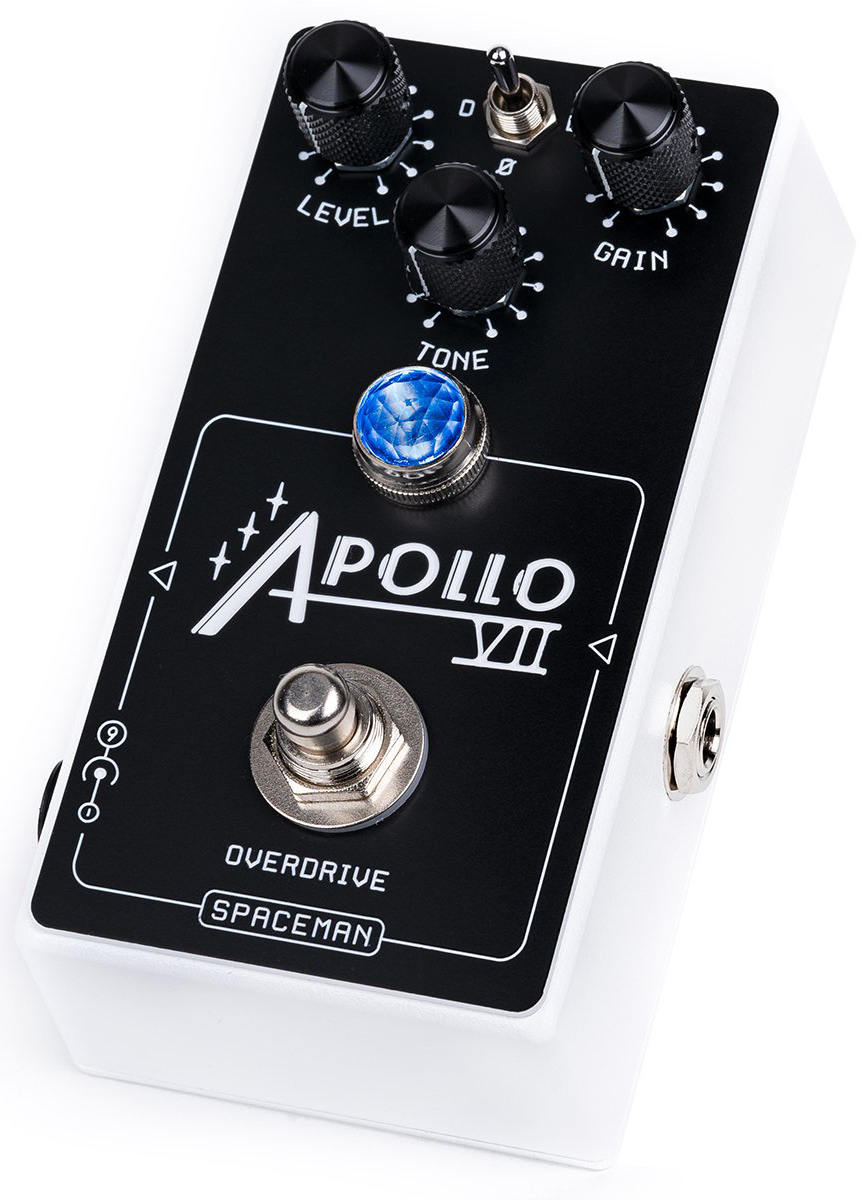 Spaceman Effects Apollo Vii Overdrive Ltd White - Pedal overdrive / distorsión / fuzz - Variation 1