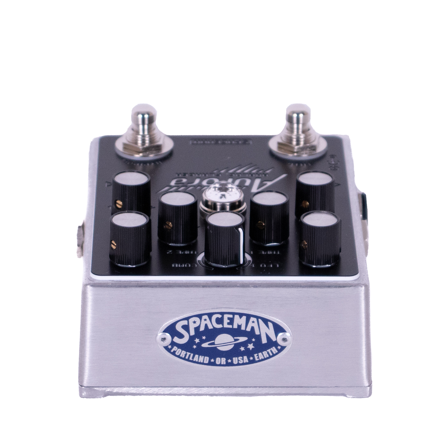 Spaceman Effects Aurora Flanger Standard - Silver - Pedal de chorus / flanger / phaser / modulación / trémolo - Variation 2