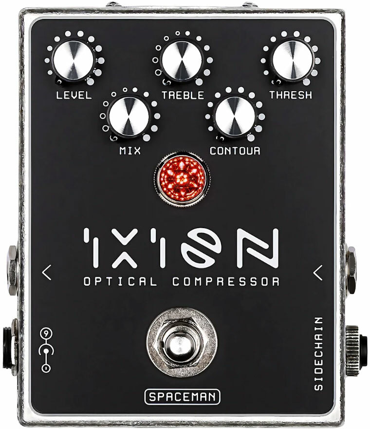 Spaceman Effects Ixion Optical Compressor Silver - Pedal compresor / sustain / noise gate - Main picture