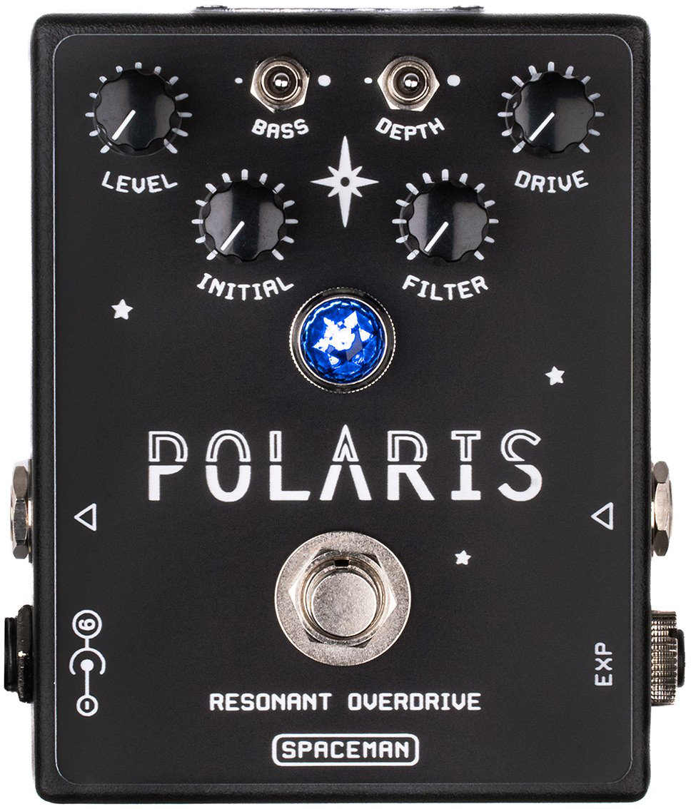 Spaceman Effects Polaris Resonant Overdrive Ltd Black - Pedal overdrive / distorsión / fuzz - Main picture