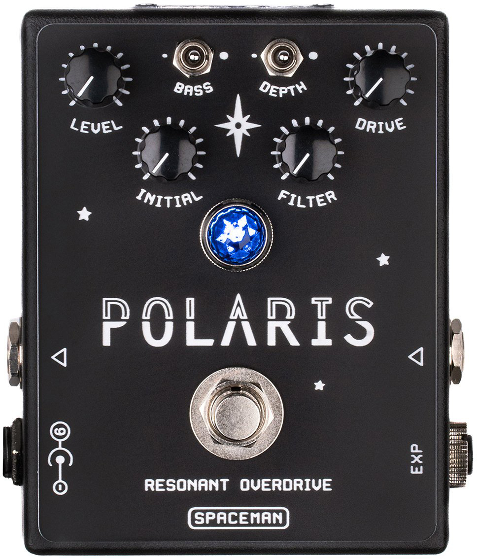 Spaceman Effects Polaris Resonant Overdrive Ltd Black - Pedal overdrive / distorsión / fuzz - Main picture