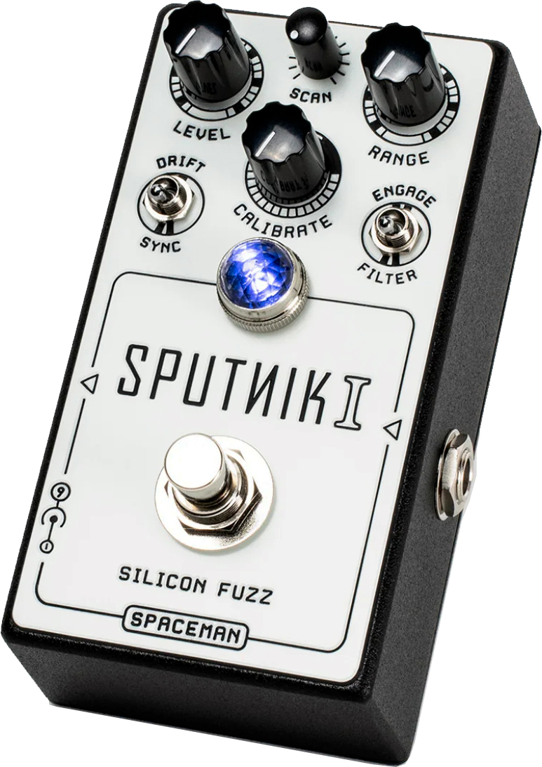 Spaceman Effects Sputnik I Silicon Fuzz White - Pedal overdrive / distorsión / fuzz - Main picture