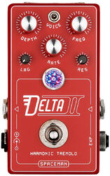 Pedal de chorus / flanger / phaser / modulación / trémolo Spaceman effects Delta II Harmonic Tremolo - Red