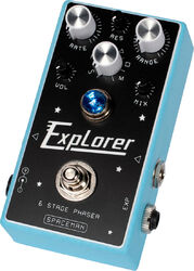 Pedal de chorus / flanger / phaser / modulación / trémolo Spaceman effects Explorer 6 Stage Phaser - Blue