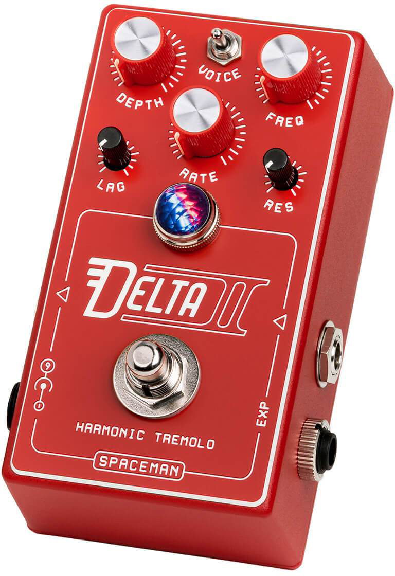 Spaceman Effects Delta Ii Harmonic Tremolo Red - Pedal de chorus / flanger / phaser / modulación / trémolo - Variation 1