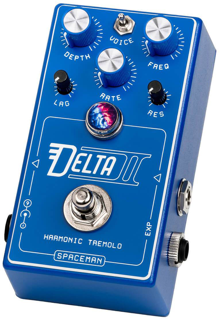 Spaceman Effects Delta Ii Harmonic Tremolo Blue - Pedal de chorus / flanger / phaser / modulación / trémolo - Variation 1