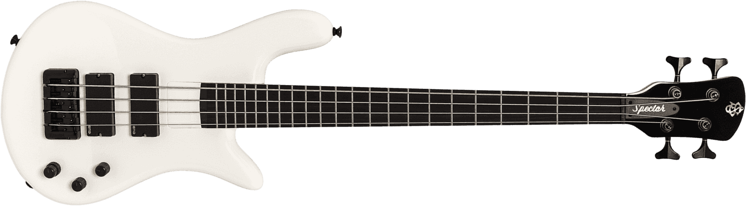 Spector Bantam 4 Emg Rw - Solid White - Bajo eléctrico de cuerpo sólido - Main picture