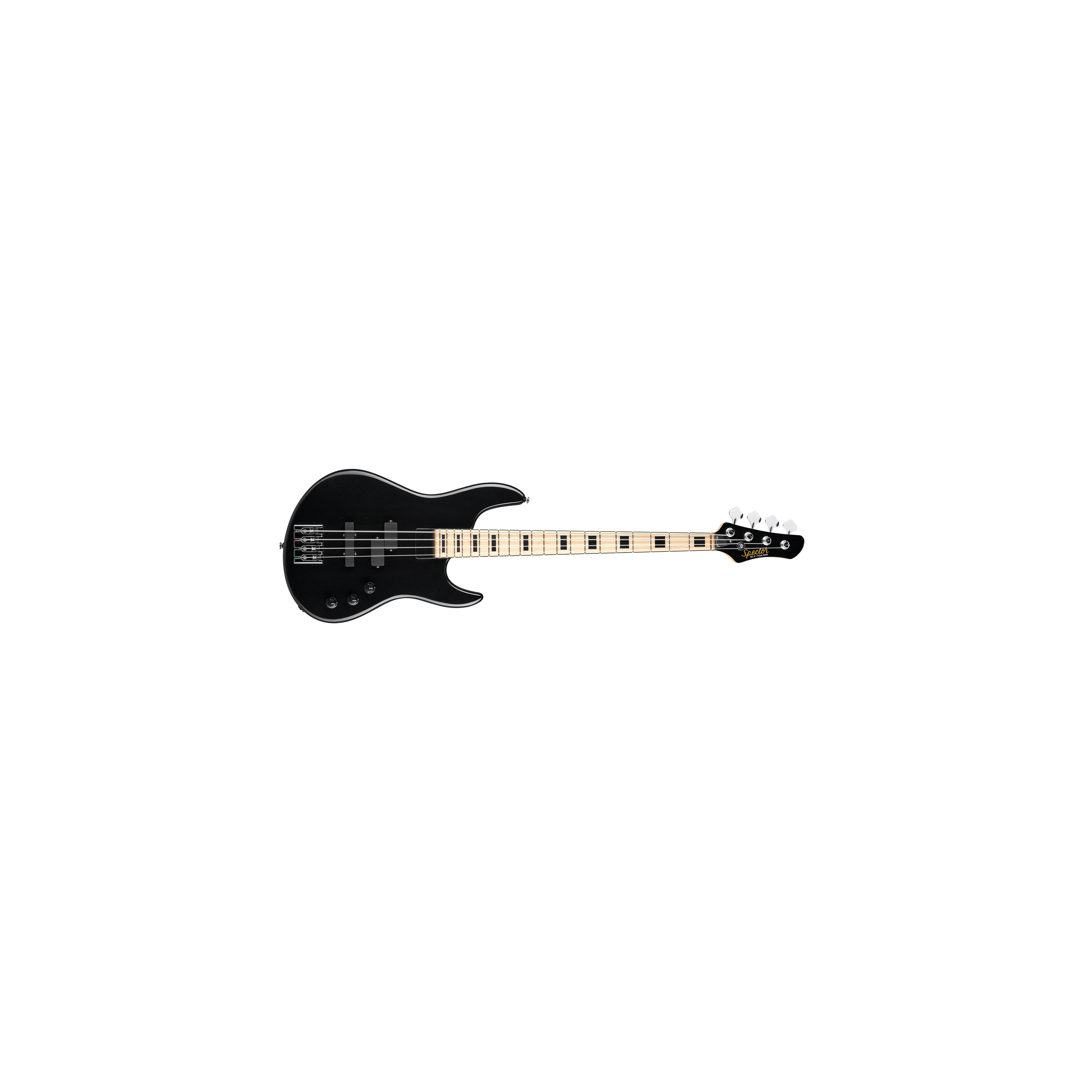 Spector Icon 4 Frank Bello Signature Mn - Black Sapphire - Bajo eléctrico de cuerpo sólido - Main picture