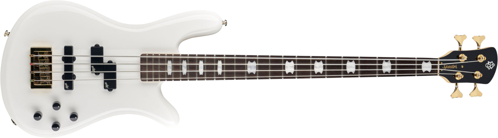 Spector Icon Ns-2 Bolt-on Rw - White Gloss - Bajo eléctrico de cuerpo sólido - Main picture