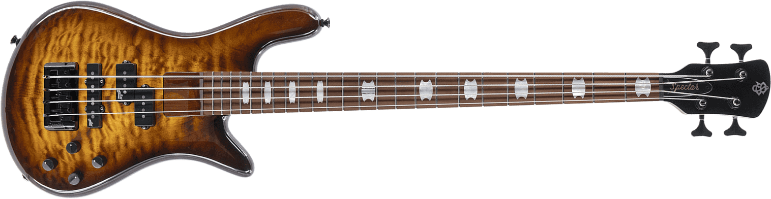 Spector Ns Eurobolt 4c Active Aguilar Mn - Tobacco Sunburst - Bajo eléctrico de cuerpo sólido - Main picture