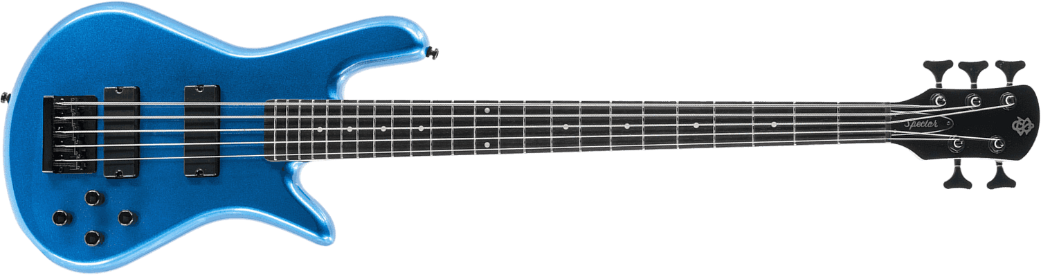 Spector Performer Serie 5 Hh Eb - Metallic Blue - Bajo eléctrico de cuerpo sólido - Main picture