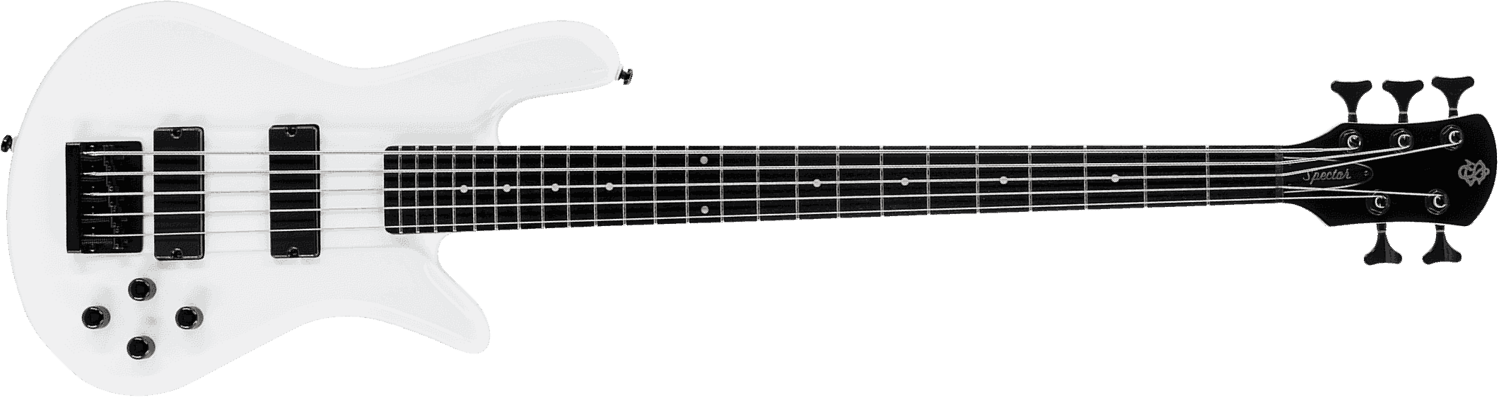 Spector Performer Serie 5 Hh Eb - White - Bajo eléctrico de cuerpo sólido - Main picture