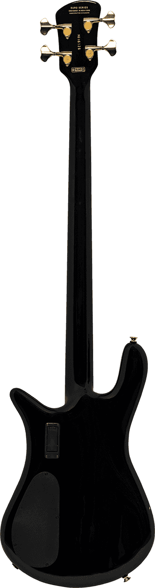 Spector Euro Serie Classic 4 Rw - Solid Black Gloss - Bajo eléctrico de cuerpo sólido - Variation 1