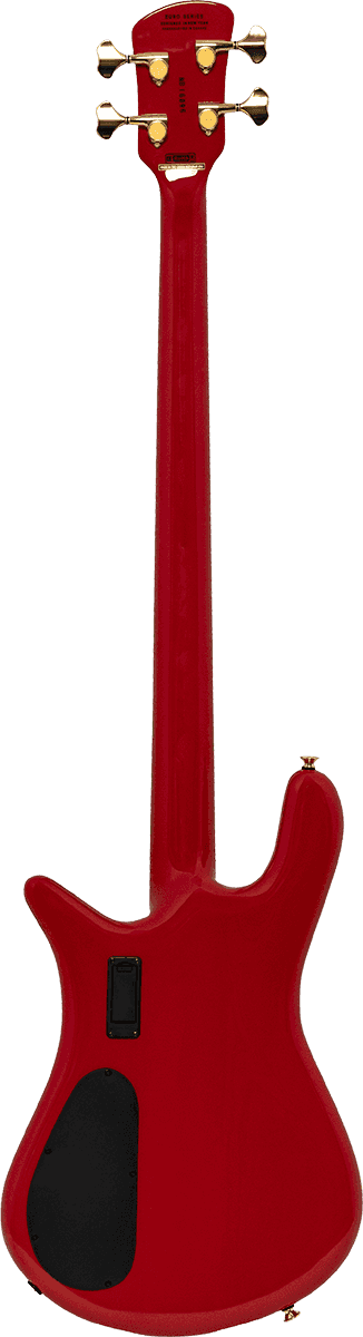 Spector Euro Serie Classic 4 Rw - Solid Red Gloss - Bajo eléctrico de cuerpo sólido - Variation 1