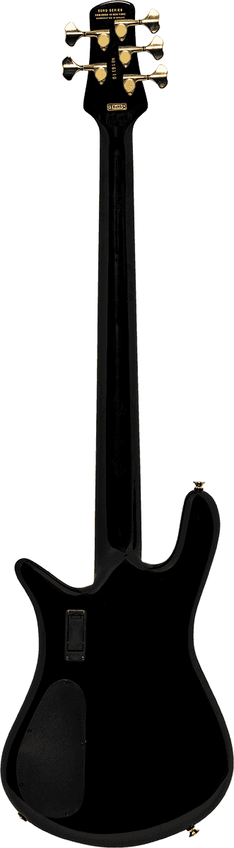 Spector Euro Serie Classic 5 Rw - Solid Black Gloss - Bajo eléctrico de cuerpo sólido - Variation 1