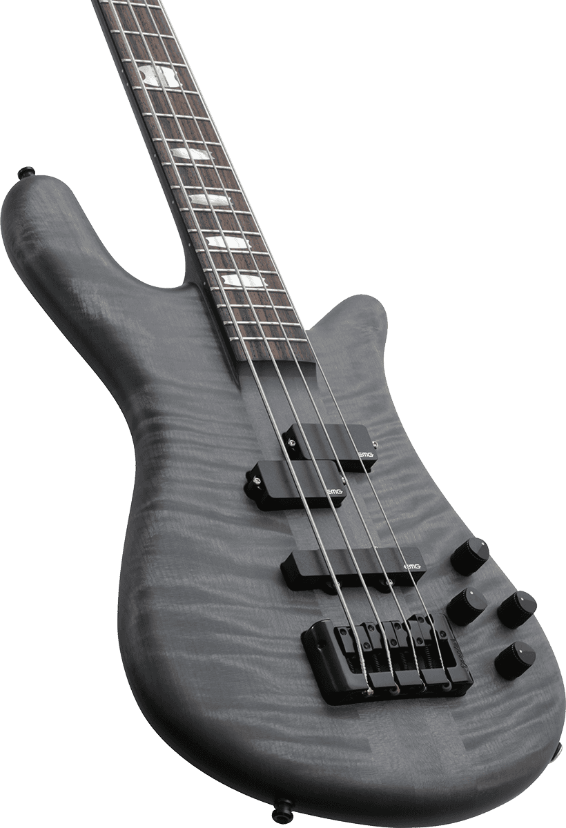 Spector Euro Serie Lx 4 Emg Rw - Trans Black Stain Matte - Bajo eléctrico de cuerpo sólido - Variation 2