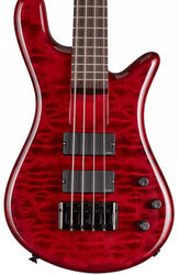 Bajo eléctrico de cuerpo sólido Spector                        Bantam 4 - Black cherry