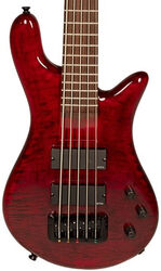 Bajo eléctrico de cuerpo sólido Spector Bantam 5 - Black cherry