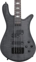 Bajo eléctrico de cuerpo sólido Spector EURO SERIE LX 4 EMG - Trans black stain matte