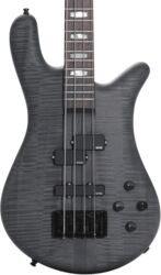 Bajo eléctrico de cuerpo sólido Spector                        EURO SERIE LX 4 EMG - Trans black stain matte