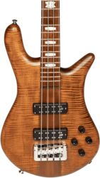 Bajo eléctrico de cuerpo sólido Spector Euro Series Ltd - Sienna edge burst