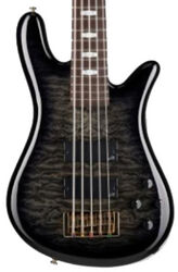 Bajo eléctrico de cuerpo sólido Spector                        Icon NS-5 - Black stain gloss
