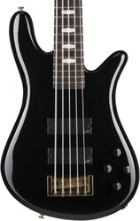 Bajo eléctrico de cuerpo sólido Spector                        Icon NS-5 - Black gloss